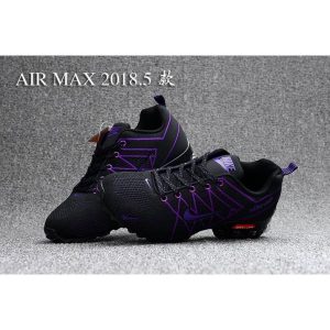 евтини nike air max 2018 мъжки обувки черни лилави аутлет